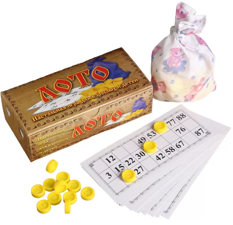 Игра наст. "Лото любимое"