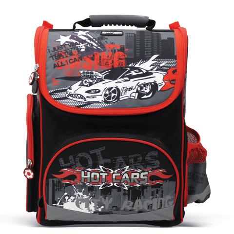 Рюкзак анатомич. мальч. Brauberg "Hot cars"  38*29*16 см. 1 отд., 3 карм.