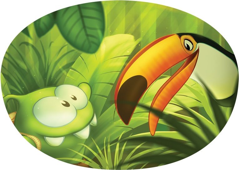 Доска для пластилина А5 фигурн. Cut the Rope 48.5*33.5 см