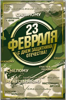 42442 23 Февраля! С Днем защитника Отечества. средн
