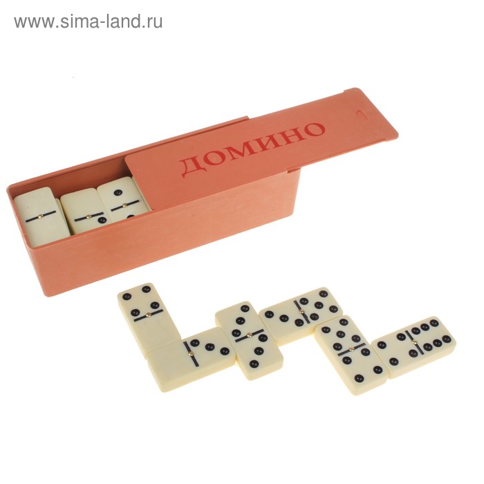 Домино классическое в пласт.кор.