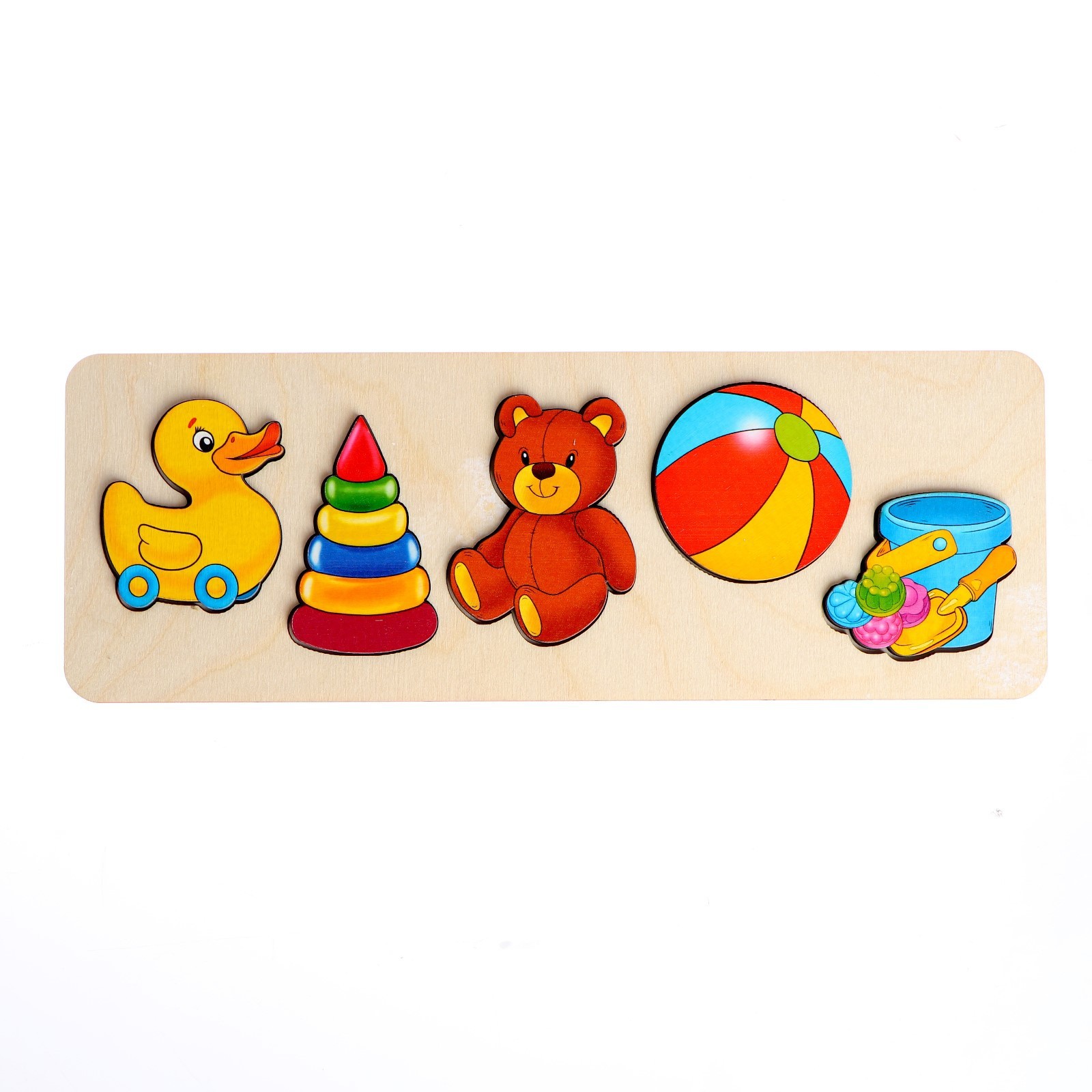 Игра наст. Рамка-вкладыш Нескучные игры "Игрушки"
