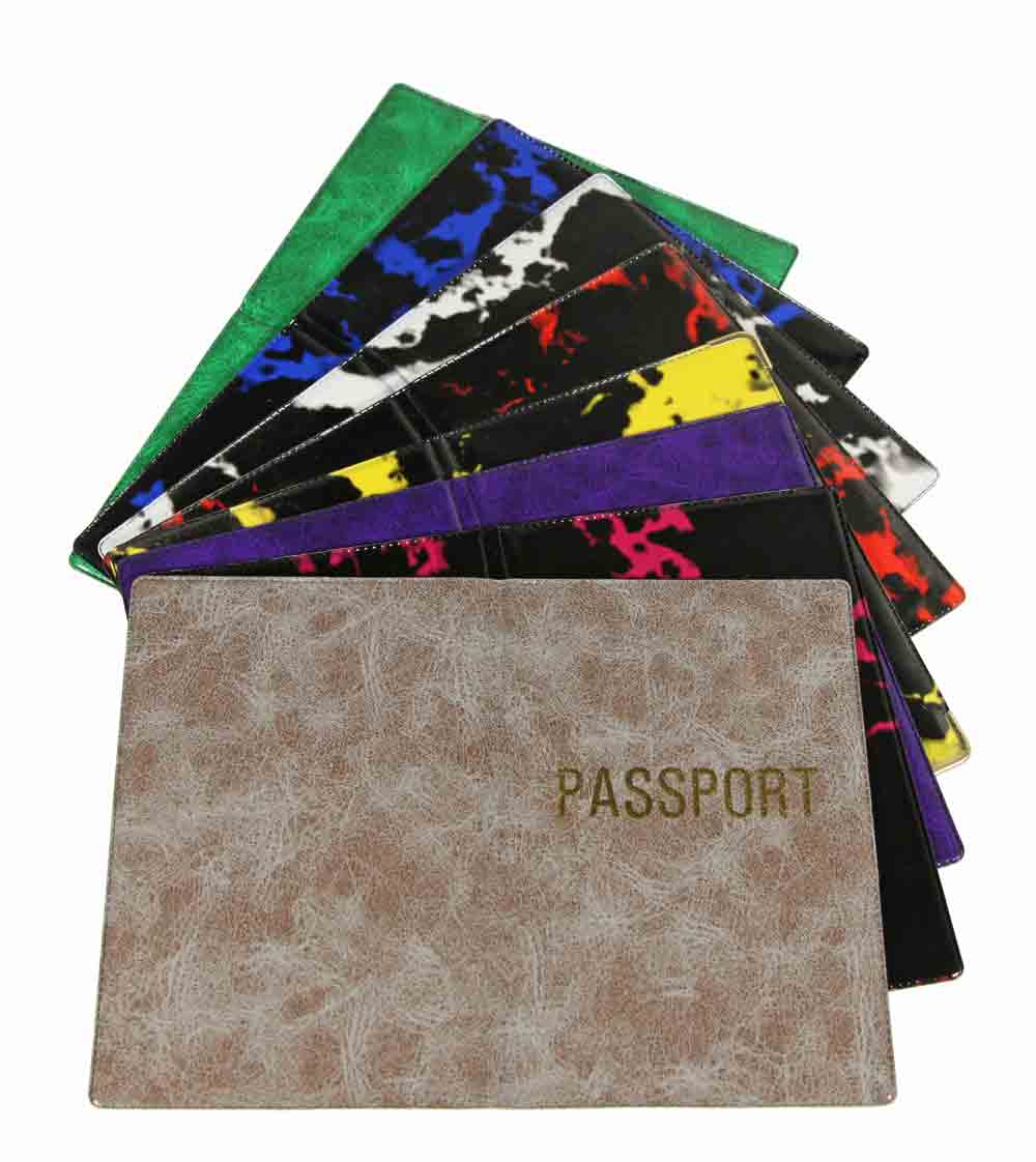 Обложка для паспорта ПВХ глянец PASSPORT ИМ