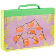 Папка для труда А4 на молнии с ручками ArtSpase "Summer" картон