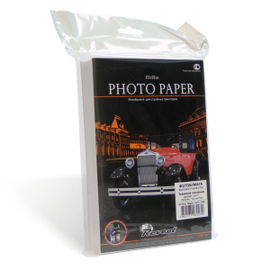 Фотобумага одностор. ткан. тиснение  А6 260 г/м.кв. 100л. REVCOL