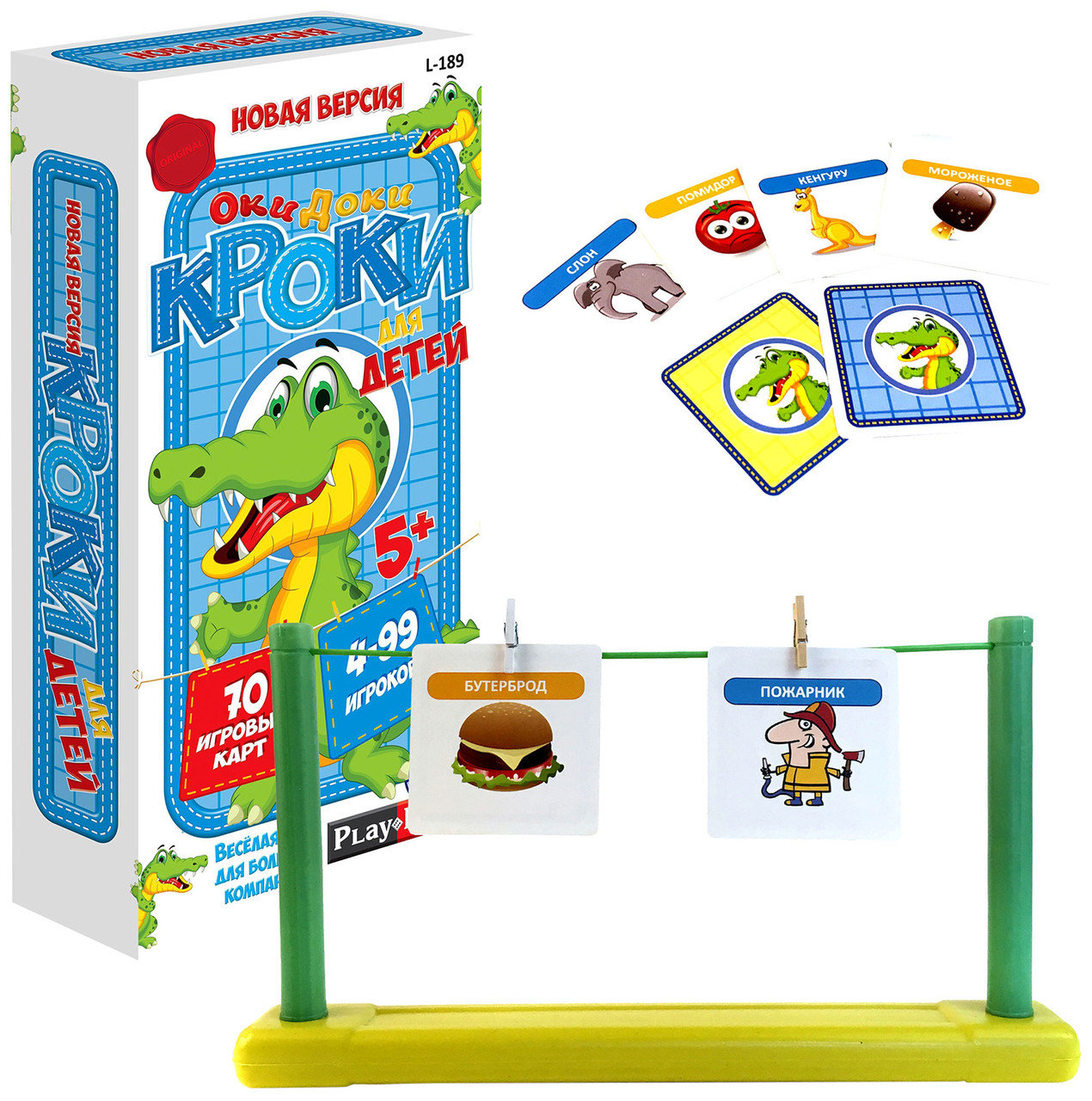 Игра наст.  Play Land "Оки Доки Кроки для детей"