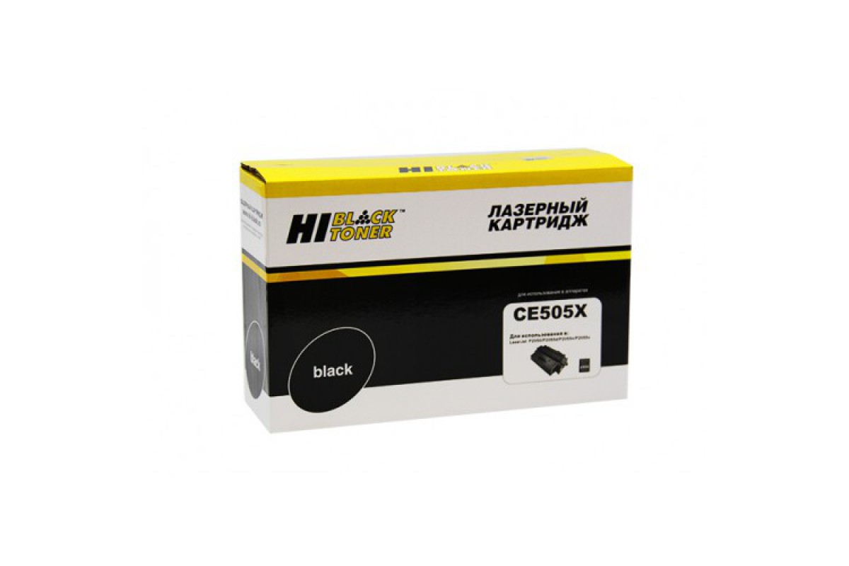 Картридж для пр. HP LJ Р2055/P2050 (Hi-Black) СЕ505Х