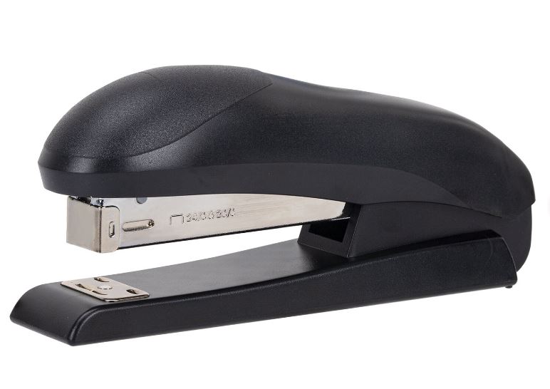 Степлер  № 24/6 на 30л. (№26/6) Brauberg "Universal" 100 скоб, черный