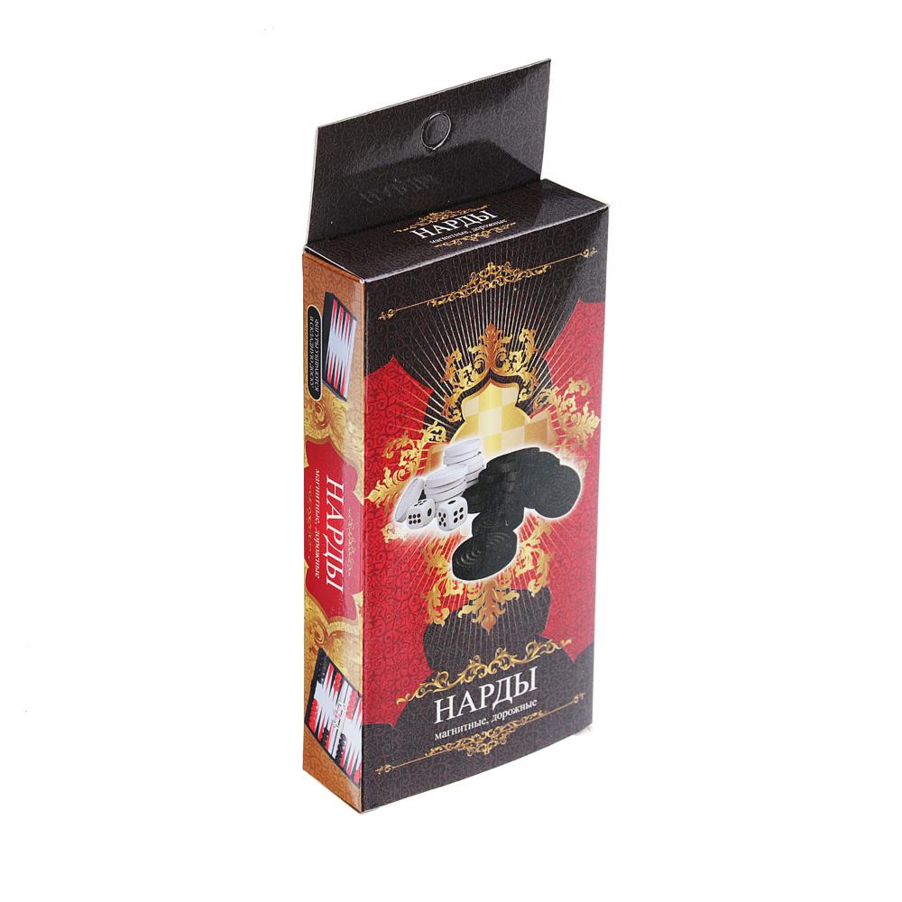 Игра наст. "Нарды" магнитные 13*13см, дорожные