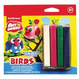 Пластилин  4 цв. ErichKrause Artberry "Birds" 60гр.