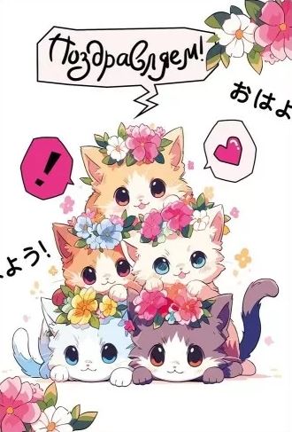 004.938 Открытка "Поздравлем!" 