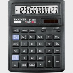 Калькулятор настольн. 14 разр. Skainer SK-484, 192х143 мм, черный 