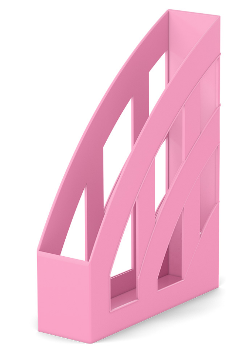 Прожект- файл 1-секц. монолит  75 мм ErichKrause Office Pastel розовый