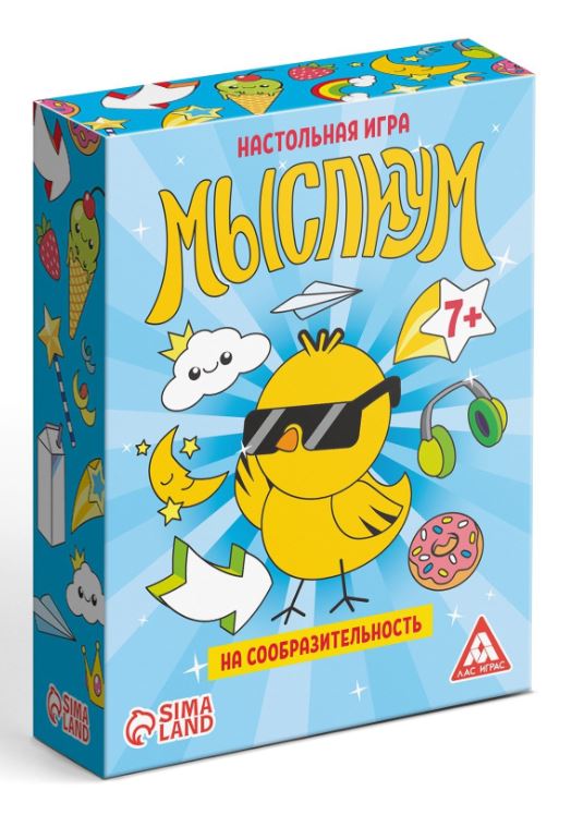 Игра наст. Лас Играс "Мыслиум" 70 карт, 7+
