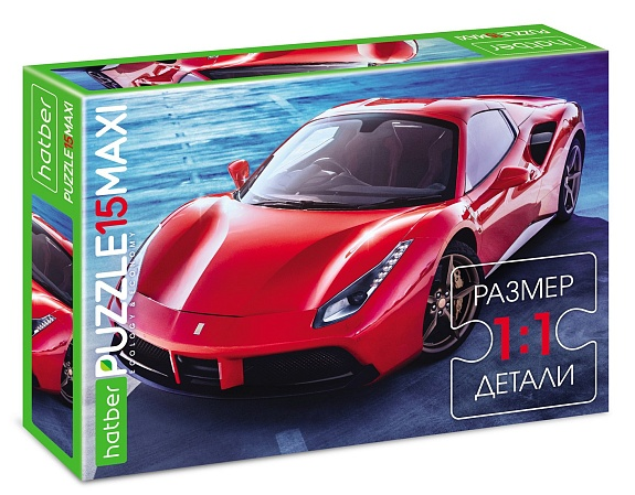 Пазлы   15 Хатбер ECO "Luxury car" макси А4